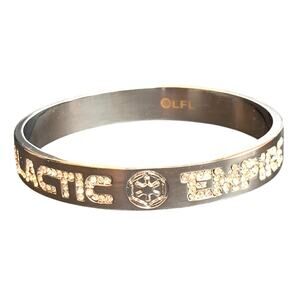 Star Wars Rhinestone Bracelet Galactic Empire Bangle 9"